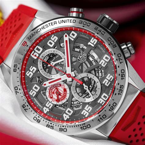 manchester united wrist watch